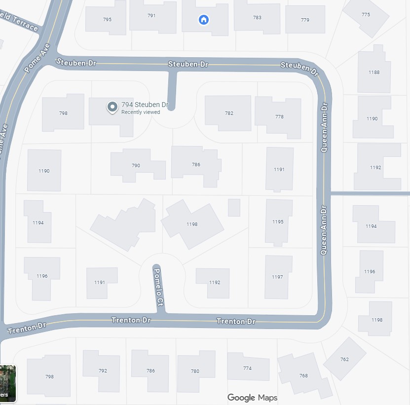 Challenger West Neighborhood Map